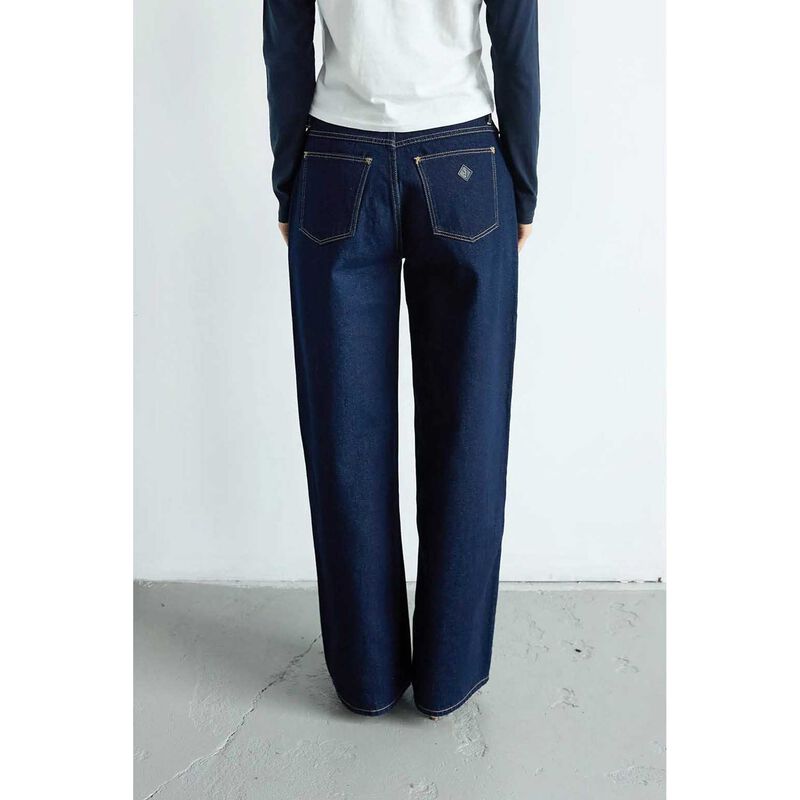 Abrand 95 Mid Baggy Rinse Recycled Jeans image number 1